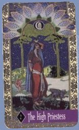 High Priestess card